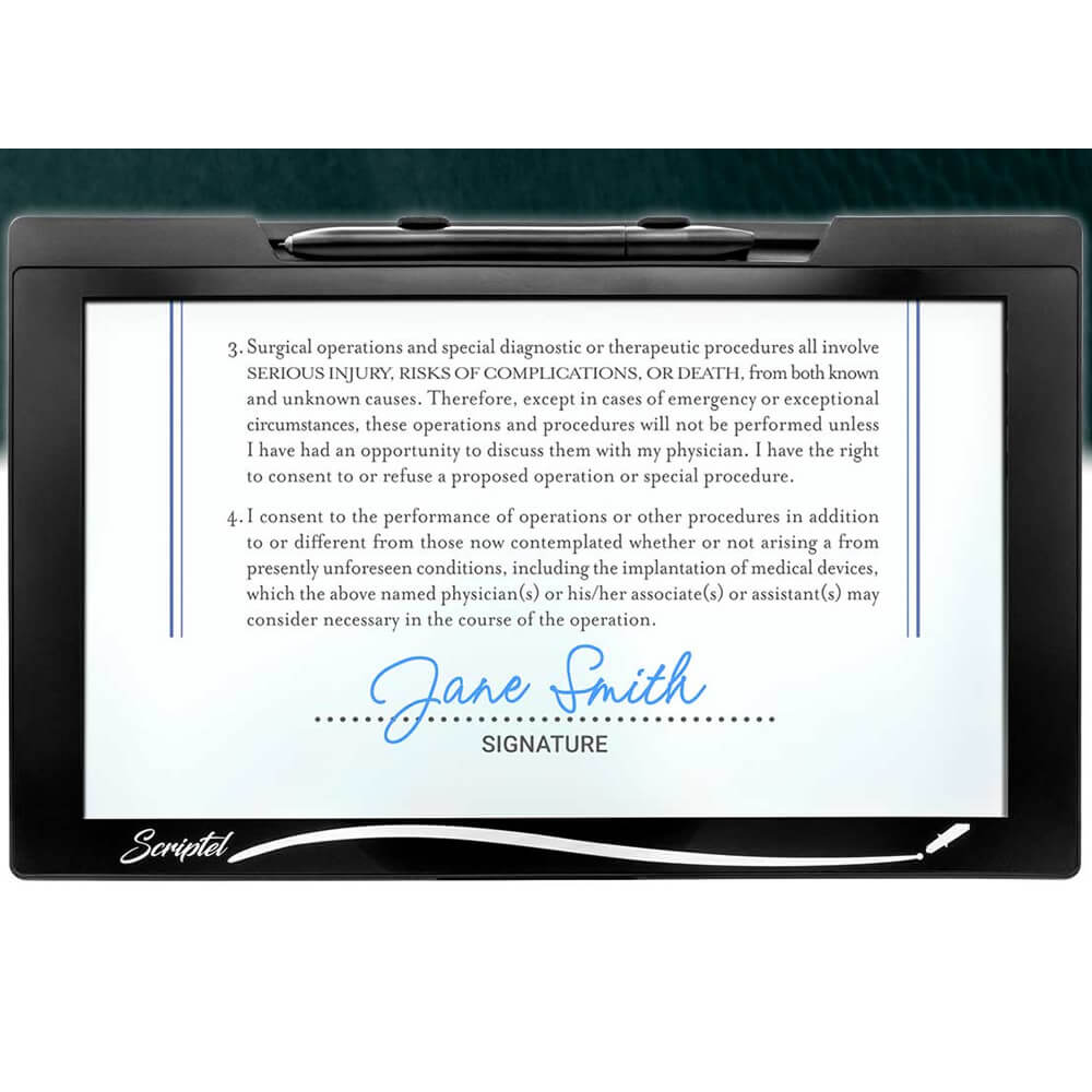 Scriptel ScripTouch Review STC1160 LCD Signature Pad