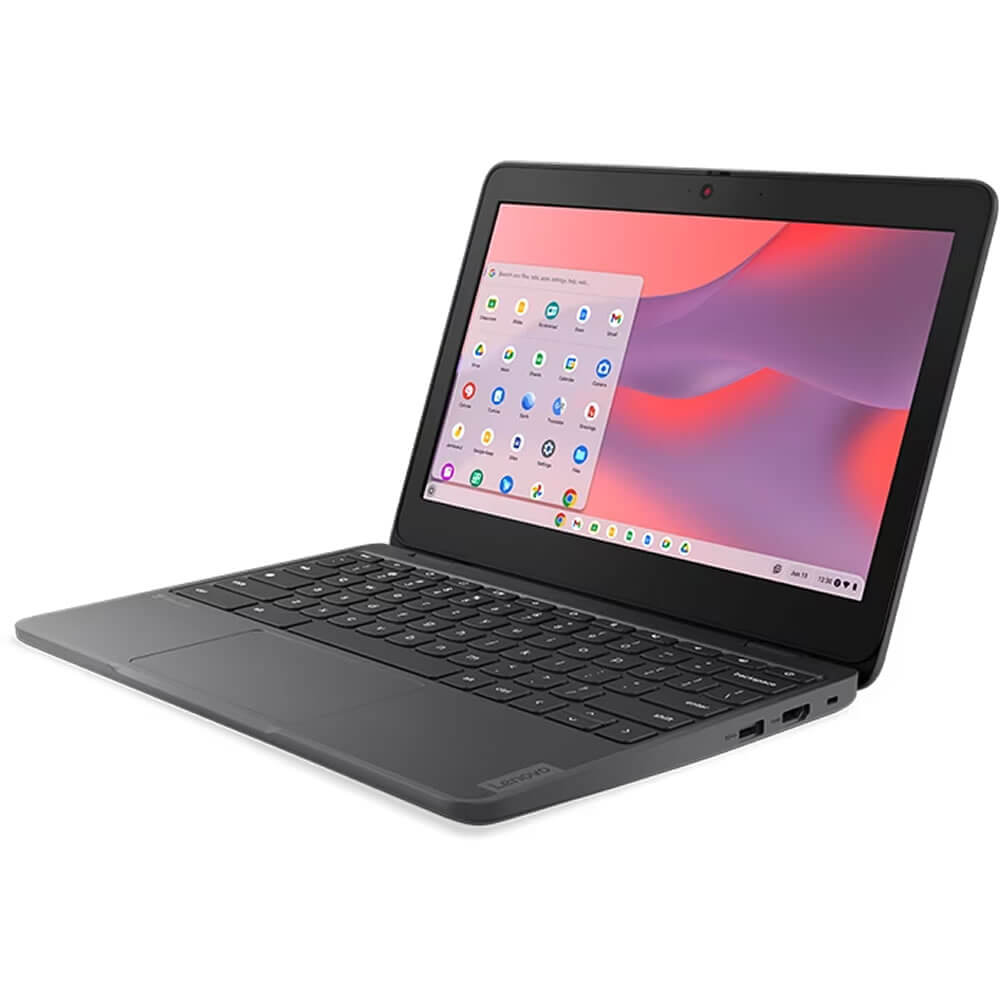 Lenovo 100e Chromebook Gen4 - 11.6" Touchscreen Display - Intel N-Series N100 - 8GB RAM - 64GB Flash Memory - Gray - 83G80001US 