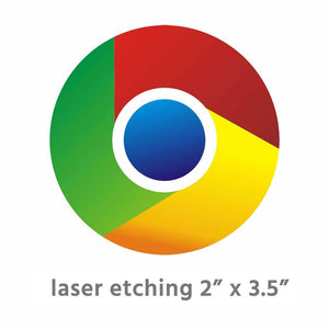 Chromebook Laser Etching Service 2" x 3.5"