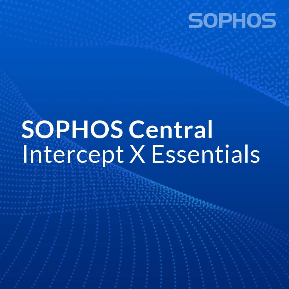 Sophos Central Intercept X Essentials 1-Year Subscription License 