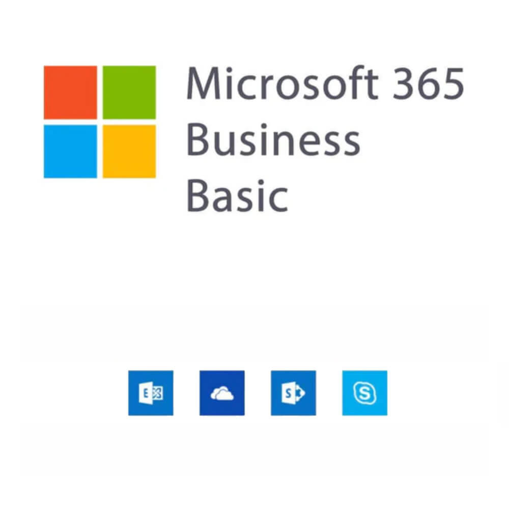 Microsoft 365 Business Basics without Teams Annual Subscription License