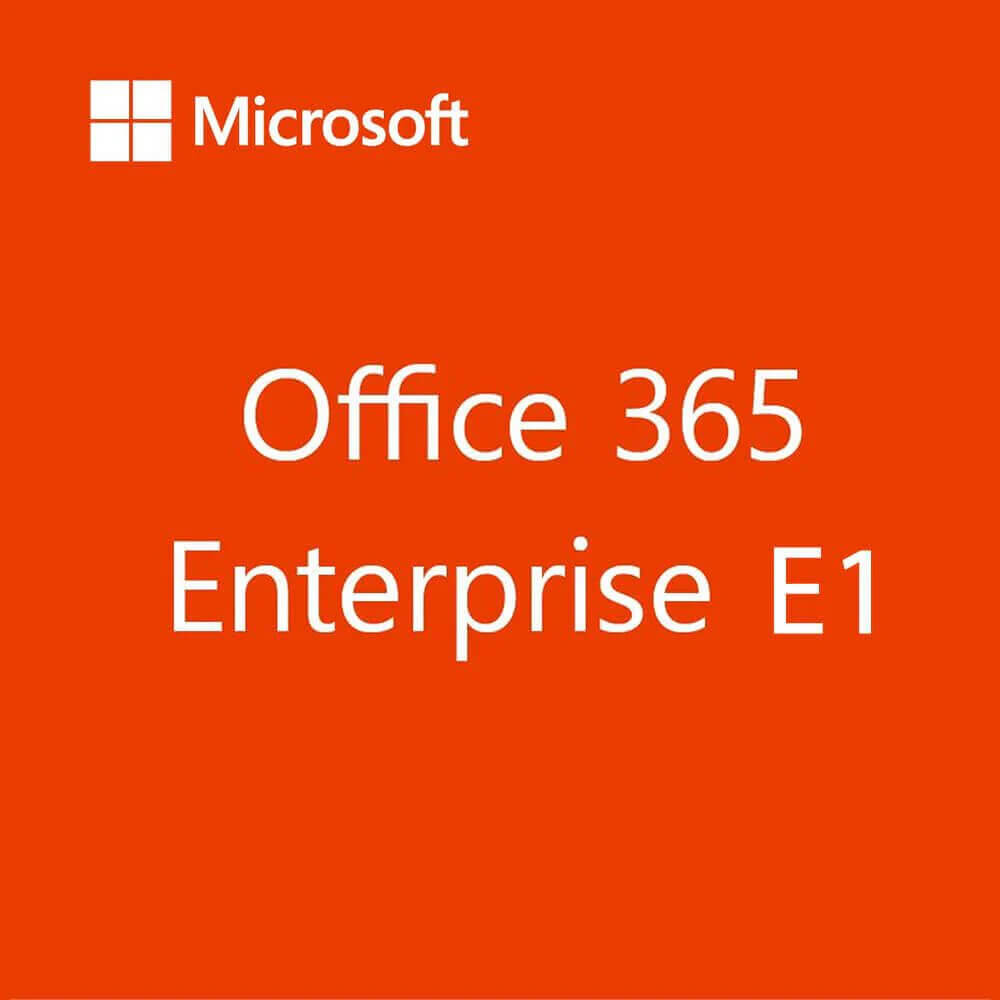 Microsoft Office 365 Enterprise E1 without Teams Annual Subscription License