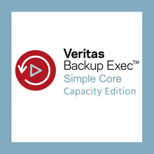 Backup Exec 22 Simple Core Pack Capacity Edition 5TB FETB License 1-Year Subscription