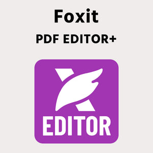 Foxit PDF Editor+ for Teams Non-Profit 1-Year Subscription License