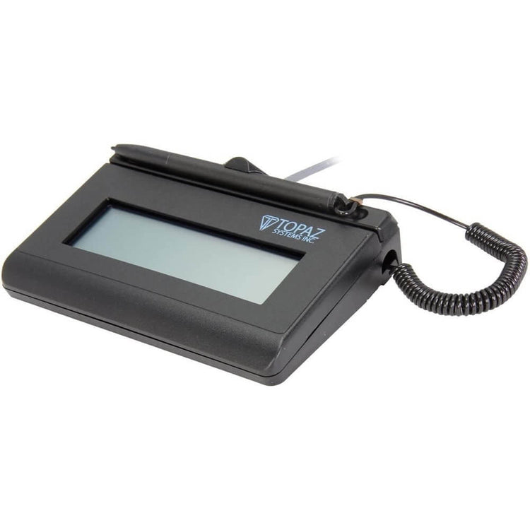 Topaz Siglite LCD 1x5 Backlit Virtual Serial USB Signature Tablet T-LBK460-BSB-R