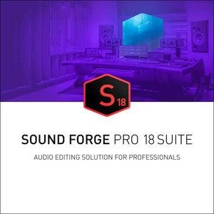 MAGIX Sound Forge Pro 18 Suite Academic (Download)