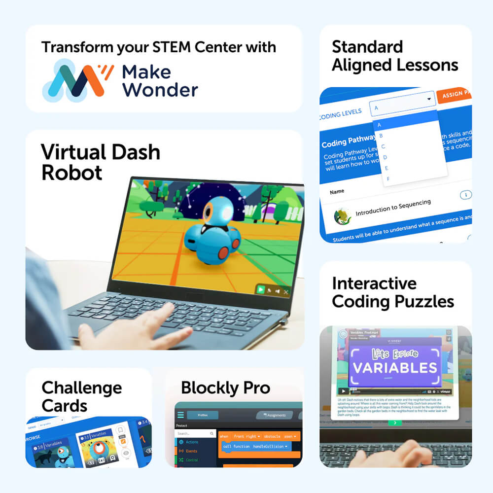 Make Wonder STEM Classroom Software (3 year subscription)