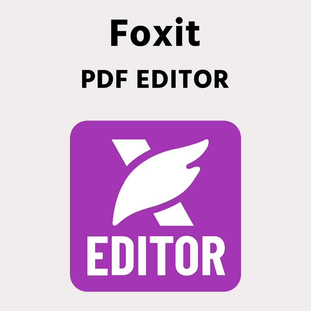 Foxit PDF Editor for Teams 1-Year Subscription License