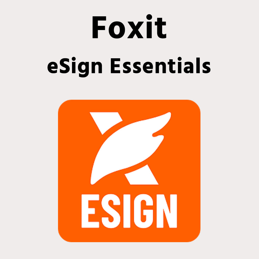 Foxit eSign Essentials 1-Year Subscription License