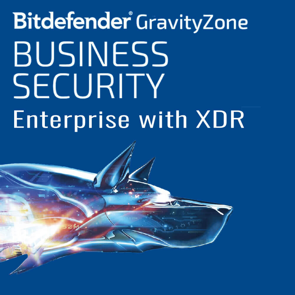 Bitdefender Gravityzone Enterprise Business Security with XDR 1-Year Subscription License (Government)