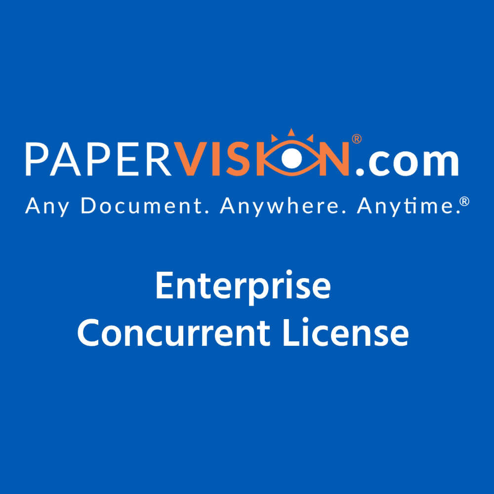 Papervision.com Enterprise Concurrent User 1-Year Subscription License