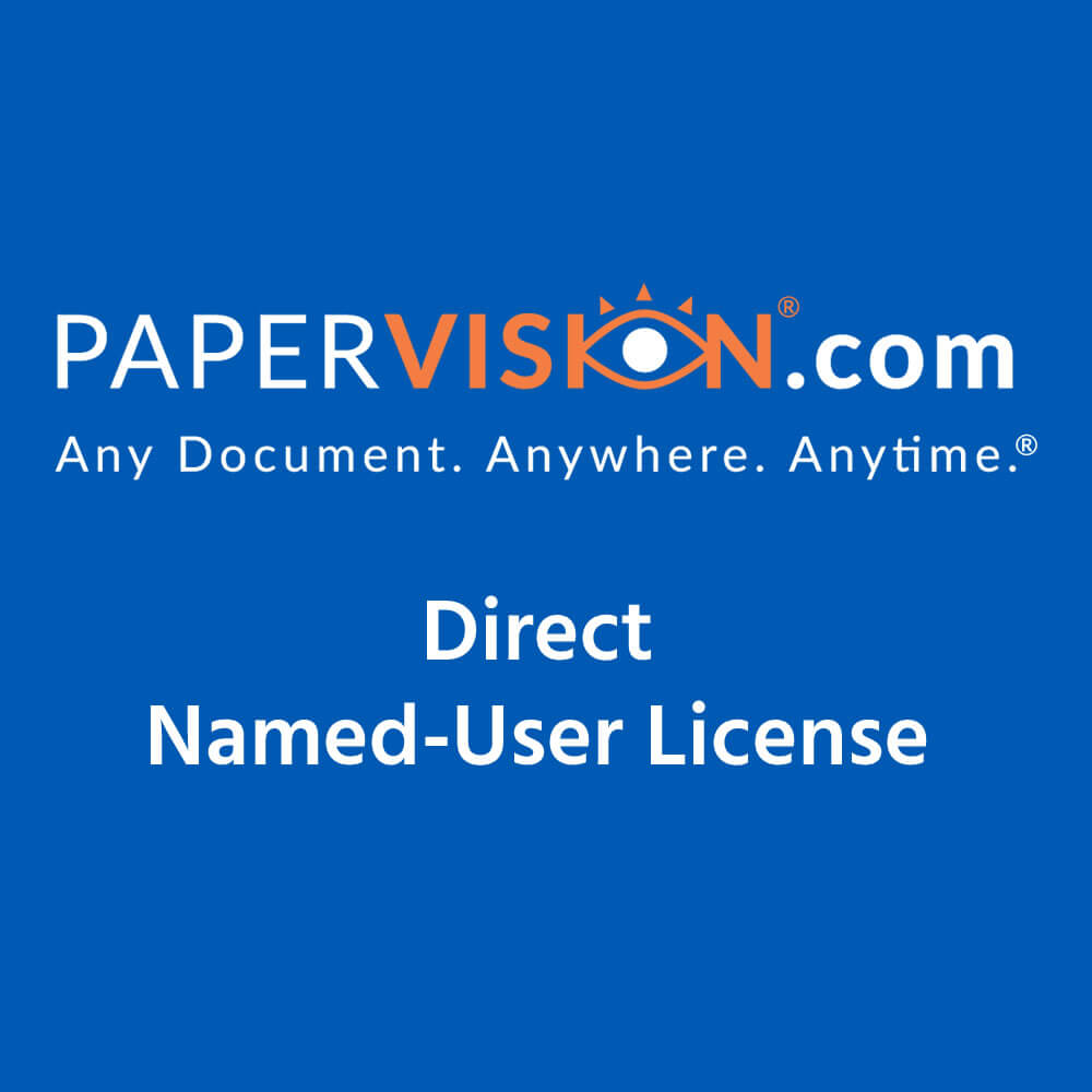 Papervision.com Direct Add-on Named User 1-Year Subscription License