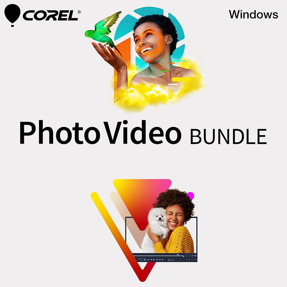Corel Photo Video Bundle 2023 Pro for Windows (School License)