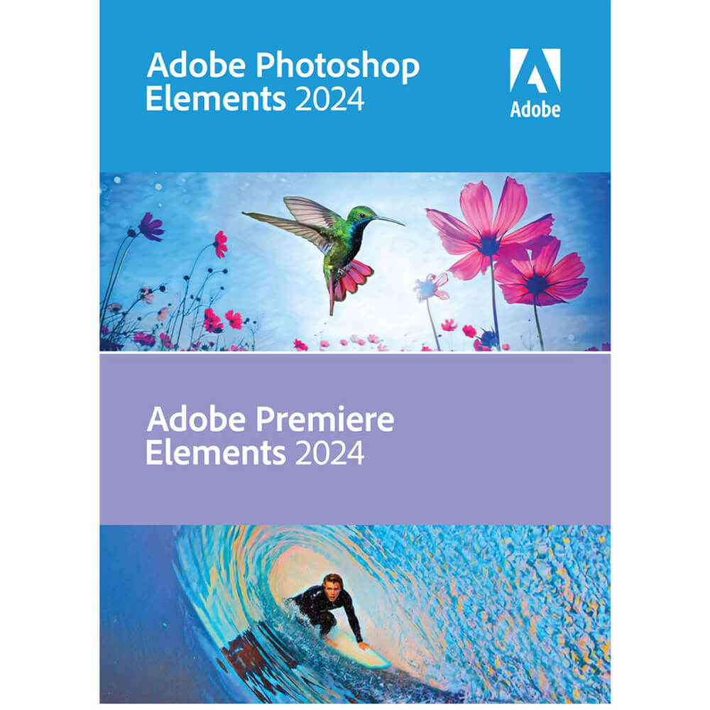 Adobe Photoshop Elements and Premiere Elements 2024 (School Licenses)