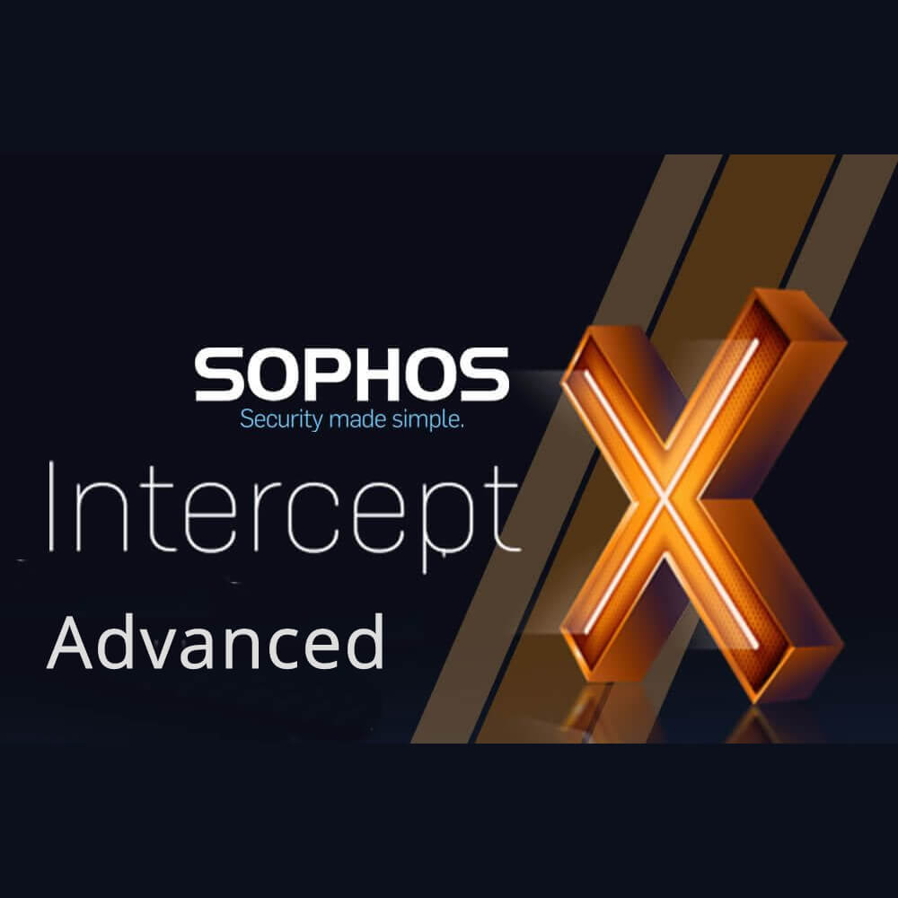 Sophos Intercept X Endpoint Protection Advanced 2-Year Subscription License