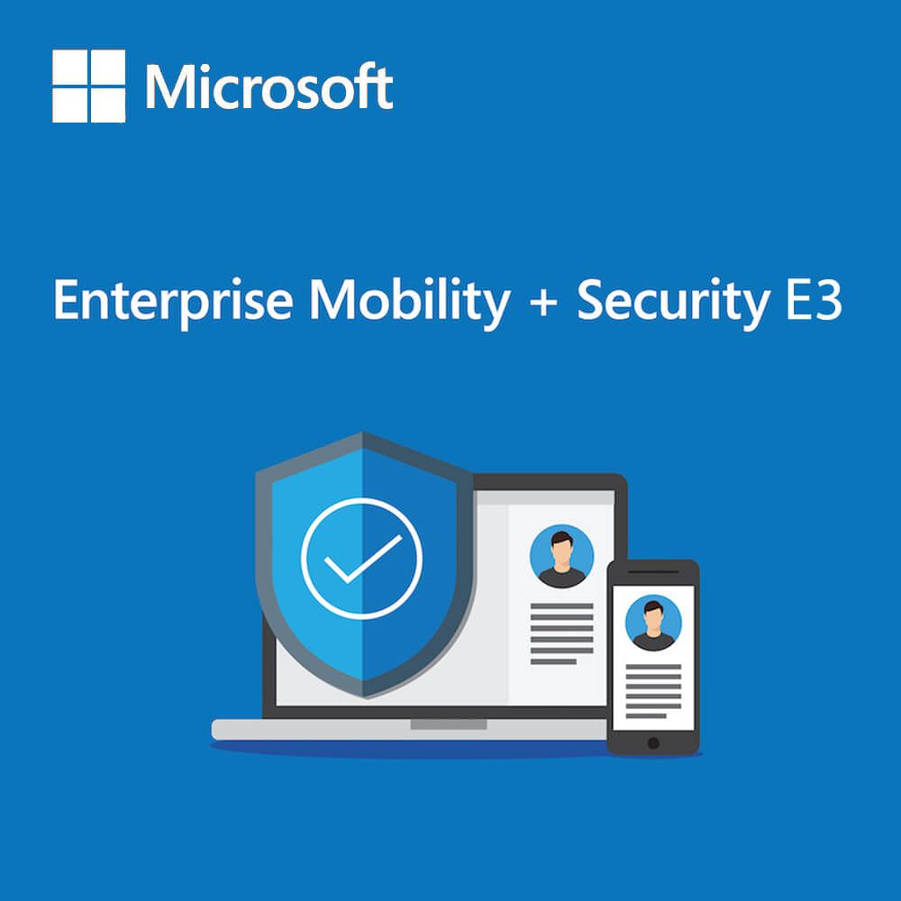 Microsoft Enterprise Mobility + Security E3 Annual Subscription License