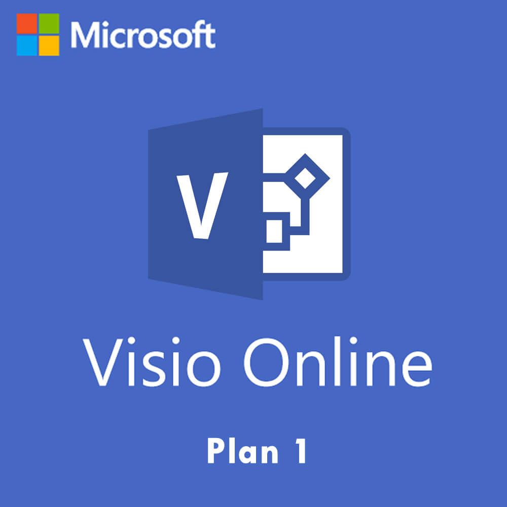Microsoft Visio Online Plan 1 Annual Subscription License