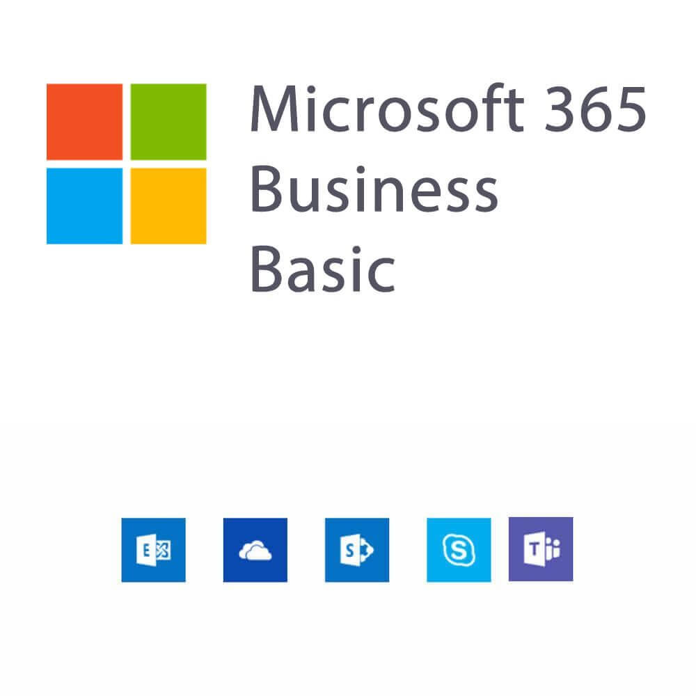 Microsoft 365 Business Basics with Teams Annual Subscription License