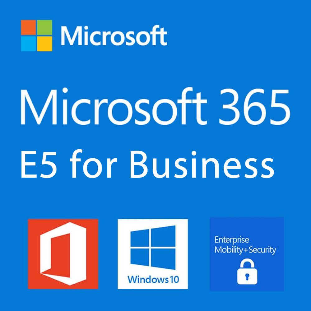 Microsoft 365 E5 with Teams Annual Subscription License