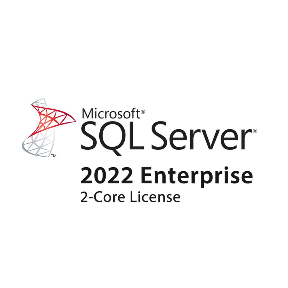 Microsoft SQL Server 2022 Enterprise Per Core 2-License Pack 1-Year Subscription (Small Business)