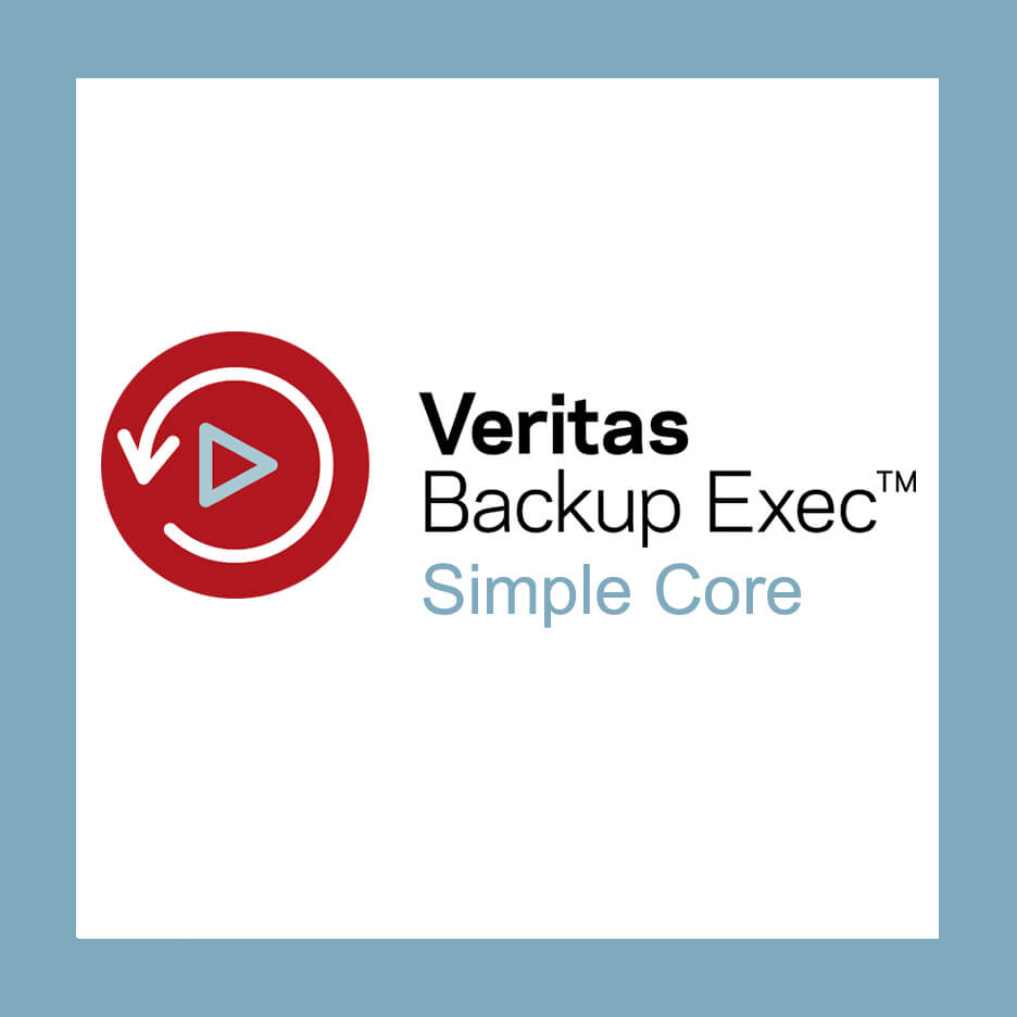 Backup Exec 22 Simple Core Pack 5-Instance License