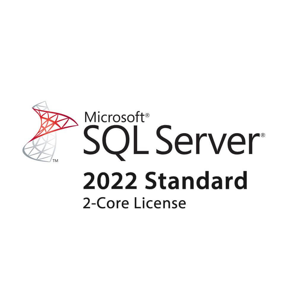 Microsoft SQL Server 2022 Standard 2-Core License with 3-Years Software Assurance (Non-Profit)