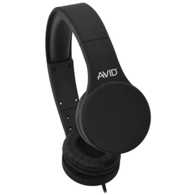 Avid AE-42 Stereo Headphones with Inline Mic Black (10-Pack)