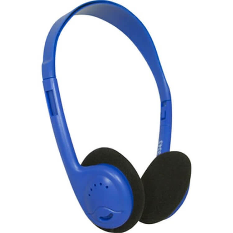 Avid AE-711 BLUE On-Ear Headphones (30-Pack with Case)