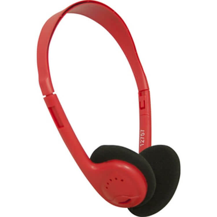 Avid AE-711 RED On-Ear Headphones (30-Pack with Case)