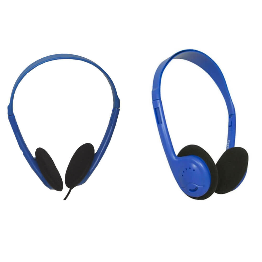 Avid AE-711 On-Ear headphones Blue (10-Pack)