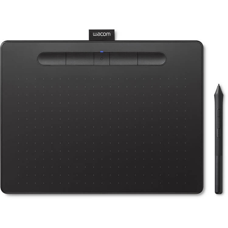 Wacom Intuos Creative Pen Tablet Medium Black Bluetooth CTL6100WLK0