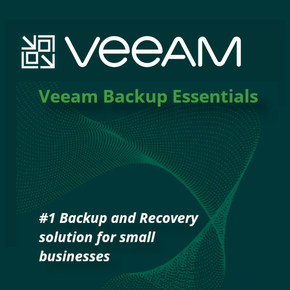Veeam Backup Essentials 5-Instance License (Academic/ Government) 1-Year Universal Subscription License