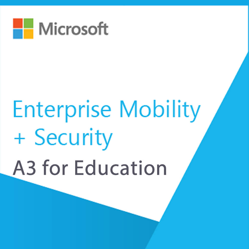 Microsoft Enterprise Mobility + Security A3 for Faculty Annual Subscription License (School License)