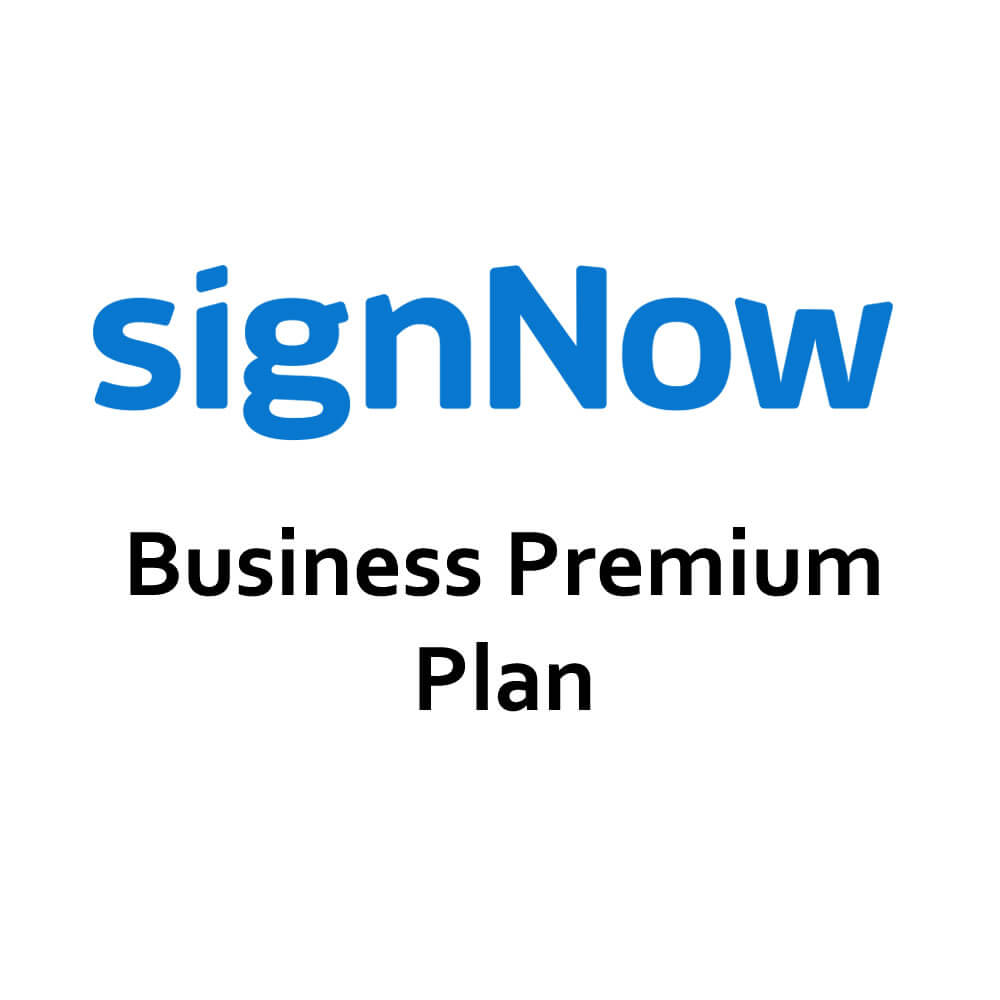 signNow e-Signature Business Premium 1-Year Subscription License