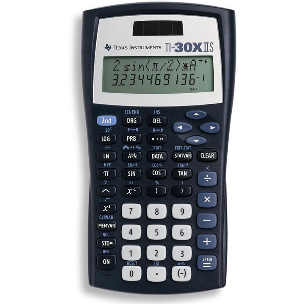 Texas Instruments TI-30XIIS Scientific Calculator Classroom 10-Pack