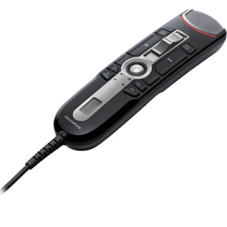 Olympus RecMic RM4110S Push Button USB Dictation Microphone