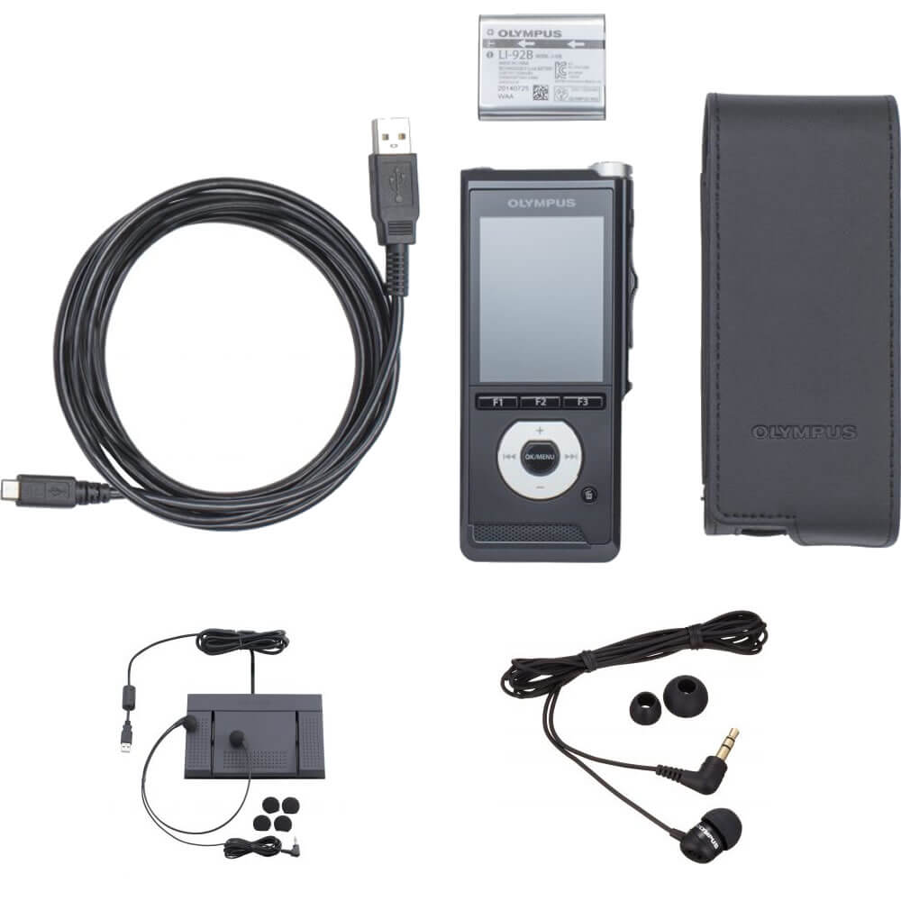 Olympus DS-2600 Small Business Recording Kit Bundle SBRK1