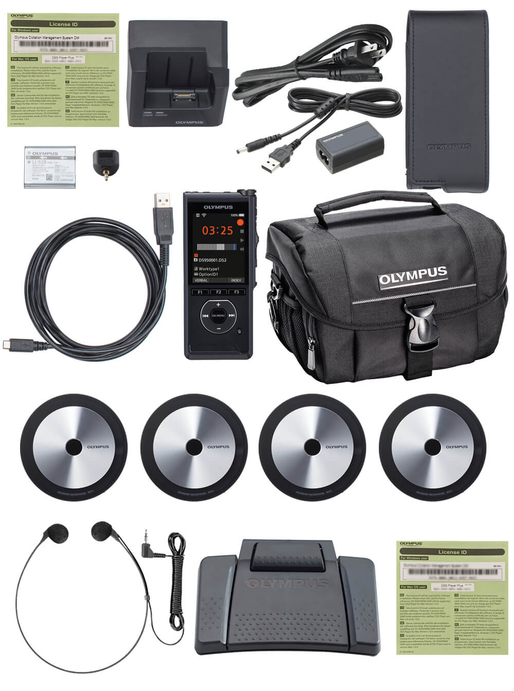 Olympus CRT9500 Conference Recording Kit