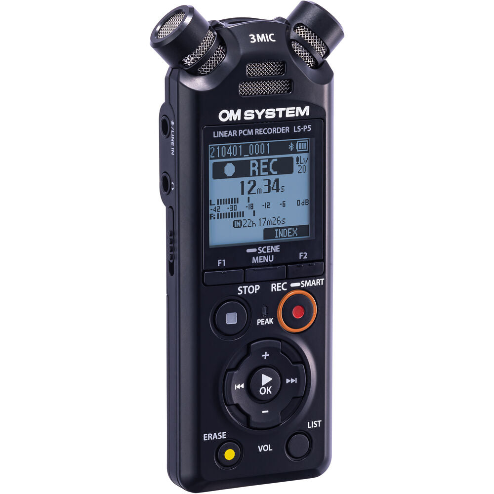 Olympus LS-P5 Linear PCM Digital Voice Recorder
